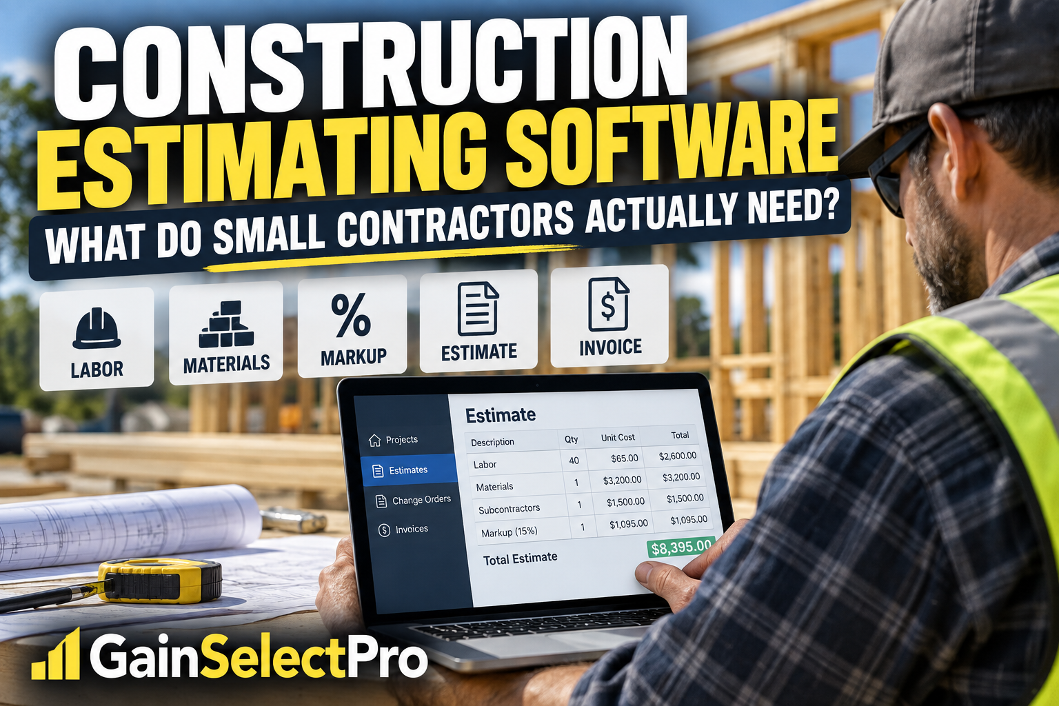 Construction Estimating Software for Small Contractors: What Do You Actually Need?